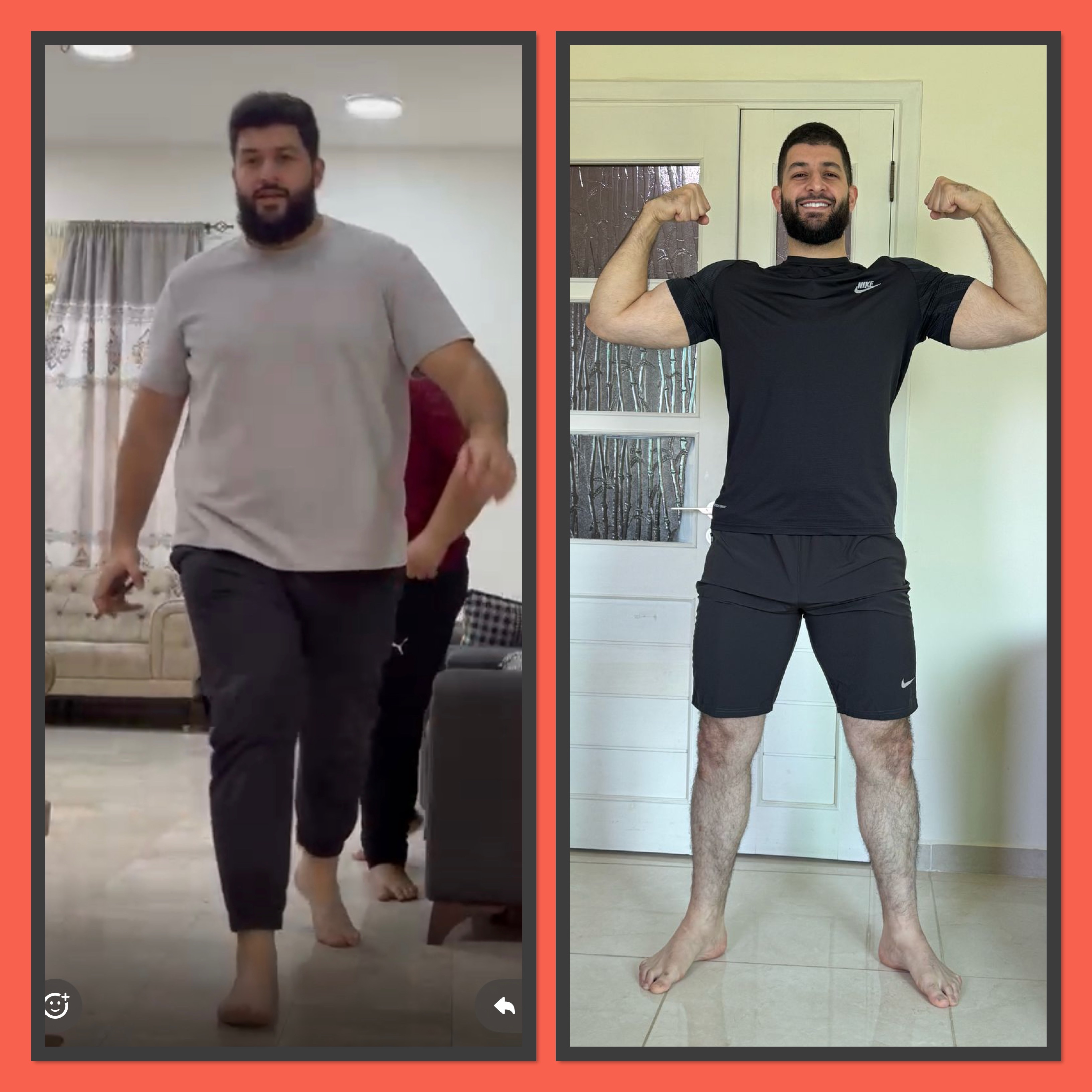 Client lost 30kg in 100 days with Coach Naaman